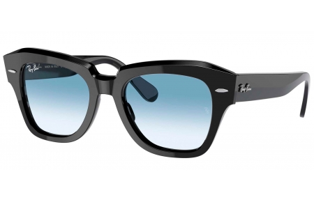 Gafas de Sol - Ray-Ban - RB2186 STATE STREET - 901/3F BLACK // BLUE GRADIENT