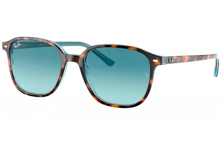 Gafas de Sol - Ray-Ban - RB2193 LEONARD - 13163M TOP HAVANA ON LIGHT BLUE // BLUE GRADIENT GREY