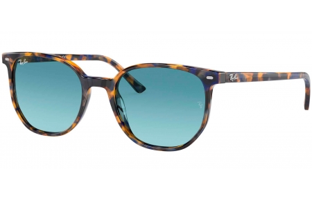 Gafas de Sol - Ray-Ban - RB2197 ELLIOT - 13563M YELLOW & BLUE HAVANA // BLUE GRADIENT GREY