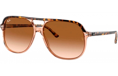 Gafas de Sol - Ray-Ban - RB2198 BILL - 129251 HAVANA ON TRANSPARENT BROWN // CLEAR GRADIENT BROWN