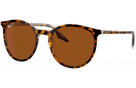 Gafas de Sol - Ray-Ban - RB2204 - 139357 HAVANA ON TRANSPARENT // BROWN POLARIZED