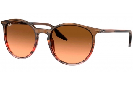 Gafas de Sol - Ray-Ban - RB2204 - 13953B STRIPED BROWN GRADIENT RED // BROWN GRADIENT