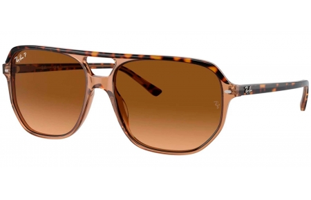 Gafas de Sol - Ray-Ban - RB2205 BILL ONE - 1292M2  HAVANA ON TRANSPARENT BROWN // BROWN GRADIENT POLARIZED