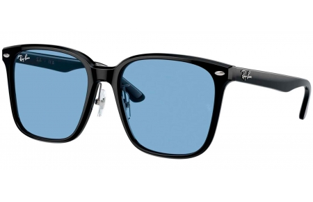 Gafas de Sol - Ray-Ban - RB2206D - 901/72 BLACK // LIGHT BLUE