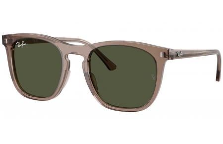 Gafas de Sol - Ray-Ban - RB2210 - 845731  TRANSPARENT LIGHT BROWN // GREEN