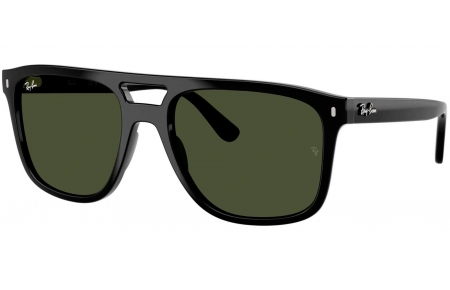Gafas de Sol - Ray-Ban - RB2213 - 901/31 BLACK // G-15 GREEN