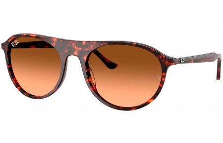 Gafas de Sol - Ray-Ban - RB2215 - 14293B  RED HAVANA // BLACK GRADIENT PINK