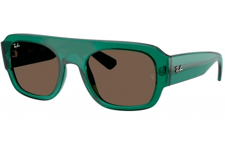 Gafas de Sol - Ray-Ban - RB2218 - 6681/3 TRANSPARENT GREEN // BROWN