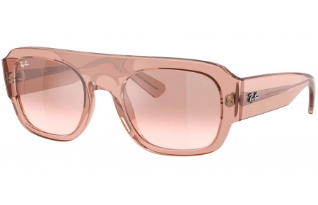 Gafas de Sol - Ray-Ban - RB2218 - 67278Z  TRANSPARENT LIGHT BROWN // LIGHT BROWN MIRROR SILVER