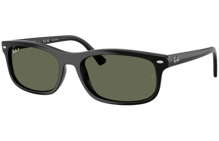 Gafas de Sol - Ray-Ban - RB2224 - 901/58 BLACK // GREEN POLARIZED