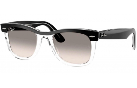 Gafas de Sol - Ray-Ban - RB2240  WAYFARER - 129432  BLACK ON TRANSPARENT // GREY GRADIENT