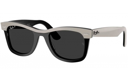 Gafas de Sol - Ray-Ban - RB2240  WAYFARER - 144248  GREY ON BLACK // BLACK POLARIZED