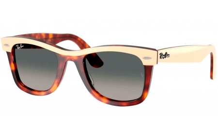 Gafas de Sol - Ray-Ban - RB2240  WAYFARER - 144371  BEIGE ON HAVANA // GREY GRADIENT