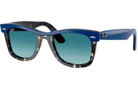 Gafas de Sol - Ray-Ban - RB2240  WAYFARER - 14453M  BLUE ON HAVANA // BLUE GRADIENT GRE