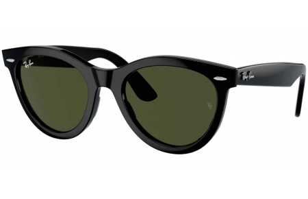 Gafas de Sol - Ray-Ban - RB2241 WAYFARER WAY - 901/31 BLACK // GREEN