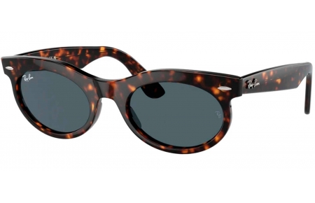 Gafas de Sol - Ray-Ban - RB2242 WAYFARER OVAL - 902/R5 HAVANA // BLUE ANTIREFLECTION