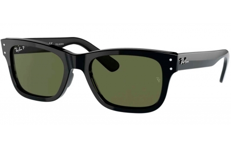 Gafas de Sol - Ray-Ban - RB2283 MR BURBANK - 901/58 BLACK // GREEN POLARIZED