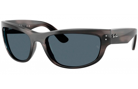 Gafas de Sol - Ray-Ban - RB2289 MEGA BALORAMA - 1404R5  STRIPED GREY // AZUL
