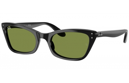 Gafas de Sol - Ray-Ban - RB2299 LADY BURBANK - 901/4E BLACK // GREEN