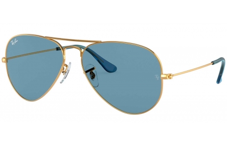 Gafas de Sol - Ray-Ban - RB3025 AVIATOR LARGE METAL - 001/56 ARISTA // BLUE