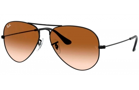 Gafas de Sol - Ray-Ban - RB3025 AVIATOR LARGE METAL - 002/51 BLACK // BROWN GRADIENT