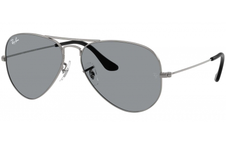Gafas de Sol - Ray-Ban - RB3025 AVIATOR LARGE METAL - 004/R5 GUNMETAL // GREY