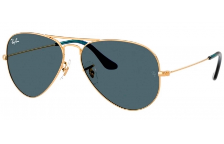 Gafas de Sol - Ray-Ban - RB3025 AVIATOR LARGE METAL - 9278R5  ARISTA GOLD // BLUE