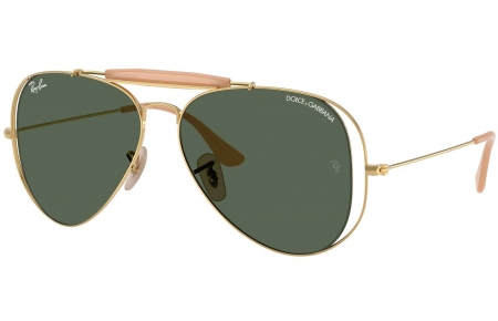 Gafas de Sol - Ray-Ban - RB3029M - 001/71 ARISTA GOLD // DARK GREEN