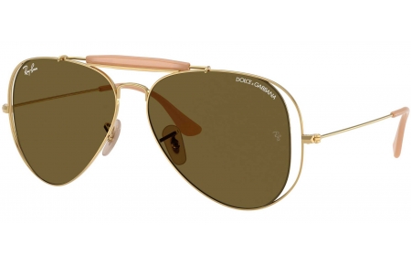 Gafas de Sol - Ray-Ban - RB3029M - 001/73  ARISTA GOLD // DARK BROWN
