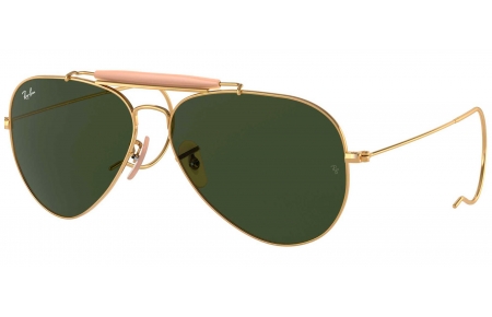 Gafas de Sol - Ray-Ban - RB3030 OUTDOORSMAN - L0216 ARISTA // CRYSTAL GREEN