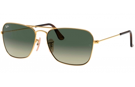 Gafas de Sol - Ray-Ban - RB3136 CARAVAN - 181/71 GOLD // LIGHT GREY GRADIENT DARK GREY