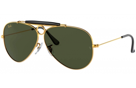 Gafas de Sol - Ray-Ban - RB3138 SHOOTER - 923931 LEGEND GOLD // GREEN