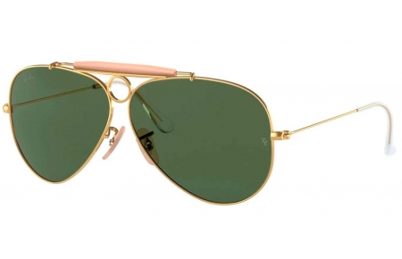 Gafas de Sol - Ray-Ban - RB3138 SHOOTER - W3401 ARISTA // G-15 GREEN