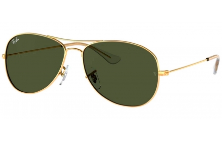 Gafas de Sol - Ray-Ban - RB3362 COCKPIT - 001 ARISTA // CRYSTAL GREEN