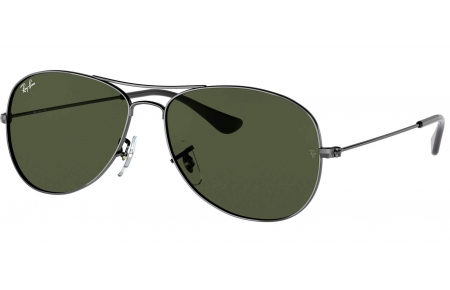 Gafas de Sol - Ray-Ban - RB3362 COCKPIT - 004 GUNMETAL // CRYSTAL GREEN
