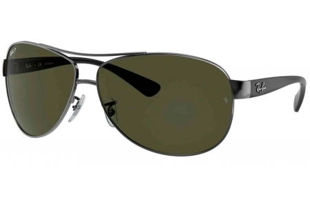 Gafas de Sol - Ray-Ban - RB3386 - 004/9A GUNMETAL // GREEN POLARIZED
