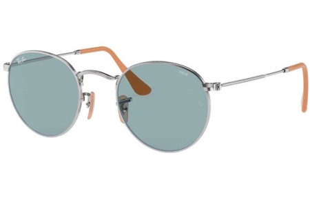 Gafas de Sol - Ray-Ban - RB3447 ROUND METAL - 9065I5 SILVER // PHOTOCROMIC BLUE