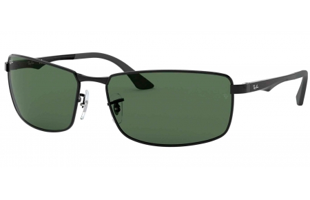 Gafas de Sol - Ray-Ban - RB3498 - 002/71 BLACK // GREEN
