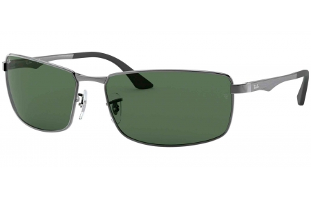 Gafas de Sol - Ray-Ban - RB3498 - 004/71 GUNMETAL // GREEN