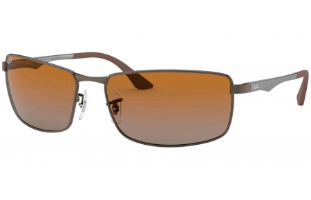 Gafas de Sol - Ray-Ban - RB3498 - 029/T5 MATTE GUNMETAL // GREY GRADIENT BROWN POLARIZED