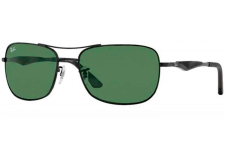 Gafas de Sol - Ray-Ban - RB3515 - 006/71  MATTE BLACK // GREEN