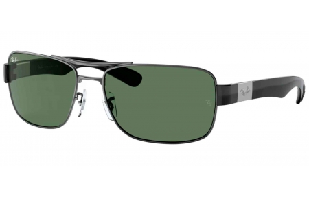Gafas de Sol - Ray-Ban - RB3522 - 004/71 GUNMETAL // GREEN