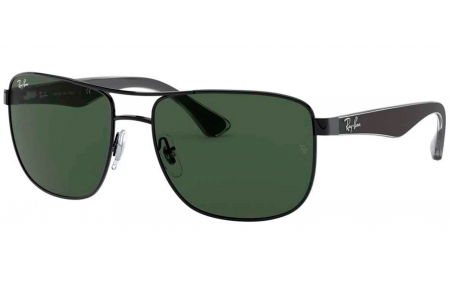 Gafas de Sol - Ray-Ban - RB3533 - 002/71 BLACK // GREY GREEN