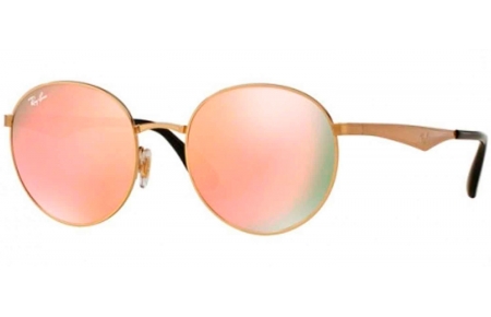 Gafas de Sol - Ray-Ban - RB3537 - 001/2Y GOLD // BROWN MIRROR PINK