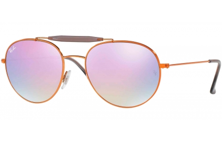 Gafas de Sol - Ray-Ban - RB3540 - 198/7X SHINY BRONZE // LILAC FLASH GRADIENT