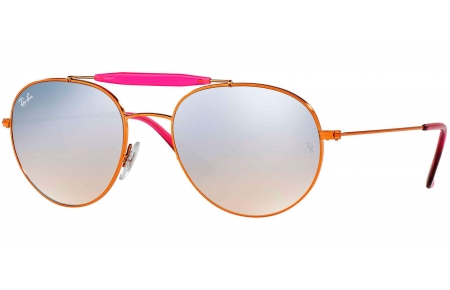Gafas de Sol - Ray-Ban - RB3540 - 198/9U SHINY BRONZE // GREY FLASH GRADIENT