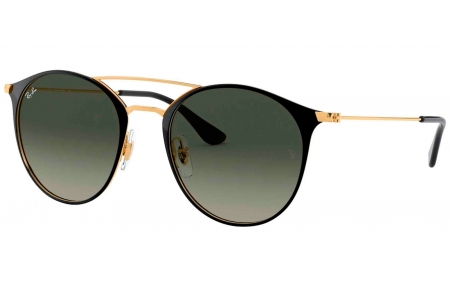 Gafas de Sol - Ray-Ban - RB3546 - 187/71 GOLD TOP BLACK // GREY GRADIENT