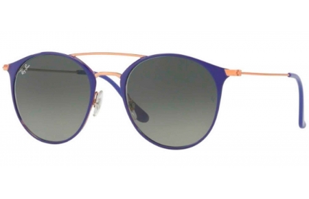 Gafas de Sol - Ray-Ban - RB3546 - 9073A5 COPPER ON TOP VIOLET // GREY GRADIENT DARK GREY