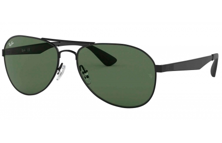 Gafas de Sol - Ray-Ban - RB3549 - 006/71 MATTE BLACK // GREEN