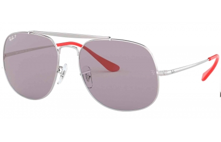 Gafas de Sol - Ray-Ban - RB3561 THE GENERAL - 9108P2 SILVER // GREY POLARIZED